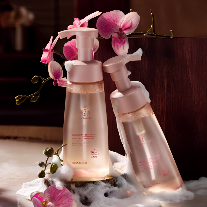 Cranberry Intim-Reinigungs und Pflegemousse